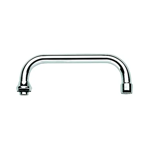 Grohe U-Auslauf 13028 Ausladung 200mm für Küchen-Wandbatterien, 1/2\'\' chrom 13028000