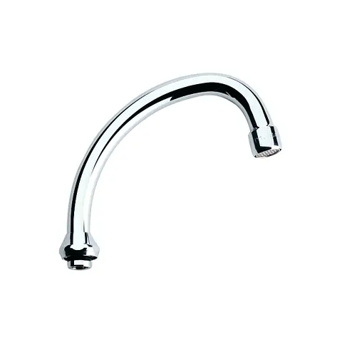 Grohe Rohrauslauf 13071 Ausladung 140mm schwenkbar o. Anschlag chrom 13071000