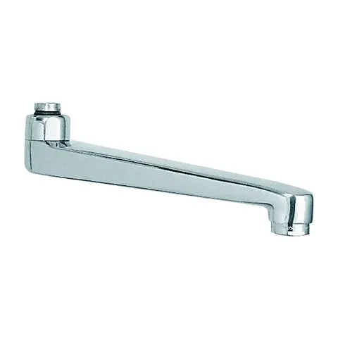 Grohe Gussauslauf 13430 3/4\" mit Anschlagbegr. Ausld. 185mm H:64mm chrom 13430000