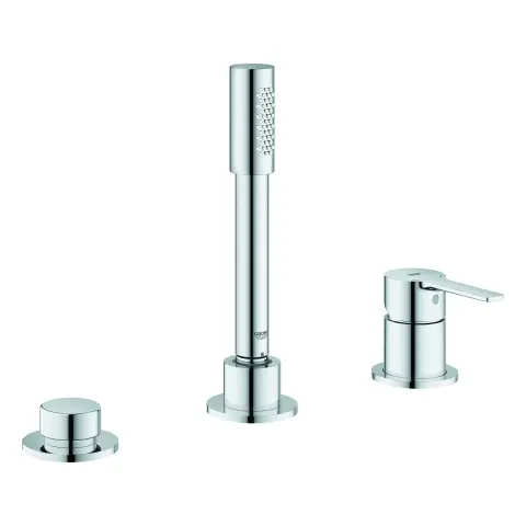 Grohe Lineare Mitigeur bain douche monocommande 3 trous Montage sur gorge 19965001