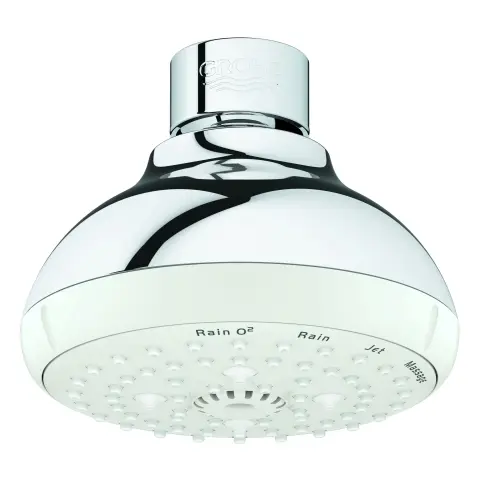 Grohe Kopfbrause Tempesta 100 27606 4 Strahlarten 9,5 l/min chrom 27606001