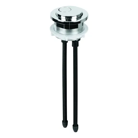 Grohe 2-Mengen Druckknopf 49526 für Keramik-Spülkasten chrom 49526000