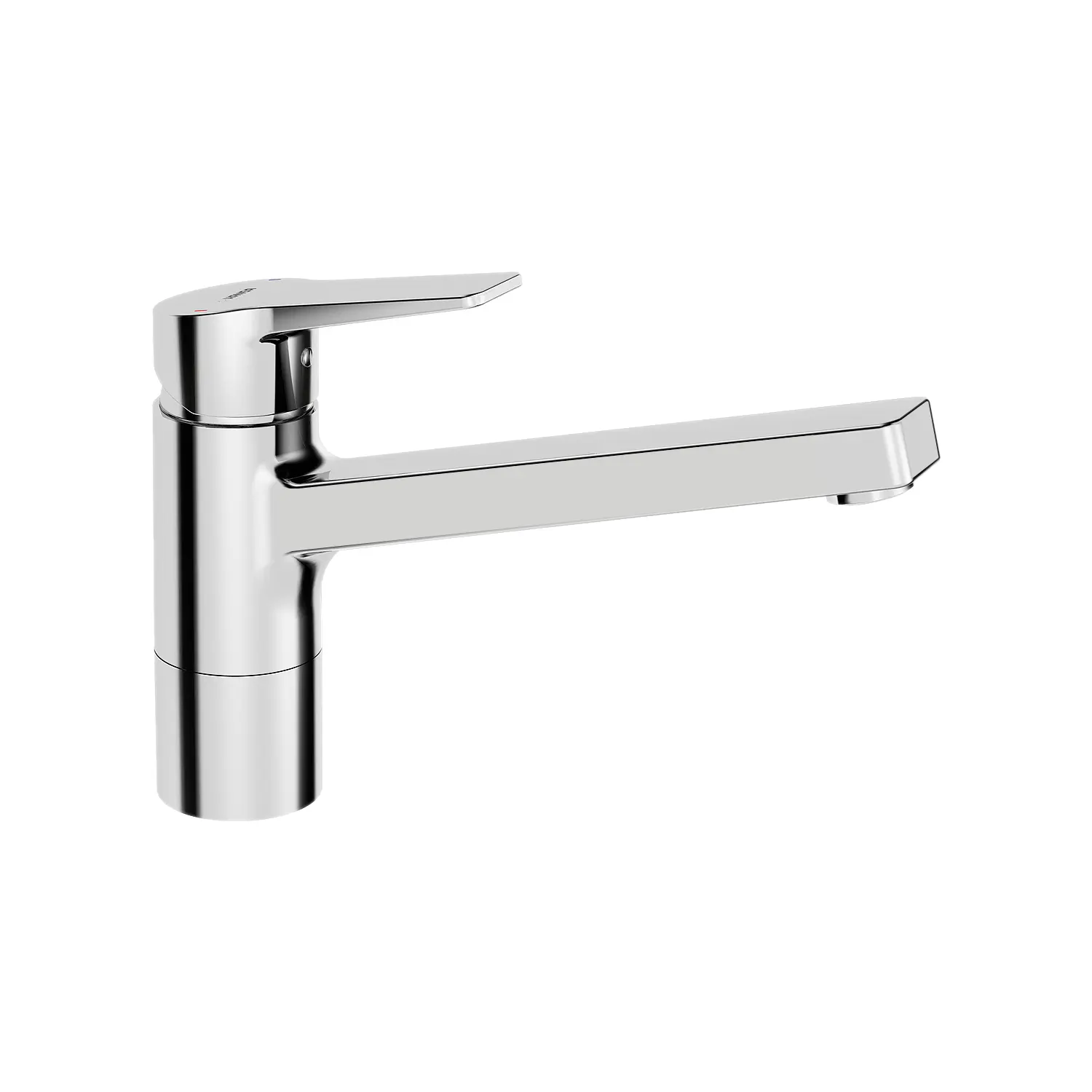 Hansa  Single-Lever kitchen mixer for open hot water heaters Low pressure Hansa twist 0912 chrome-plated 09121183