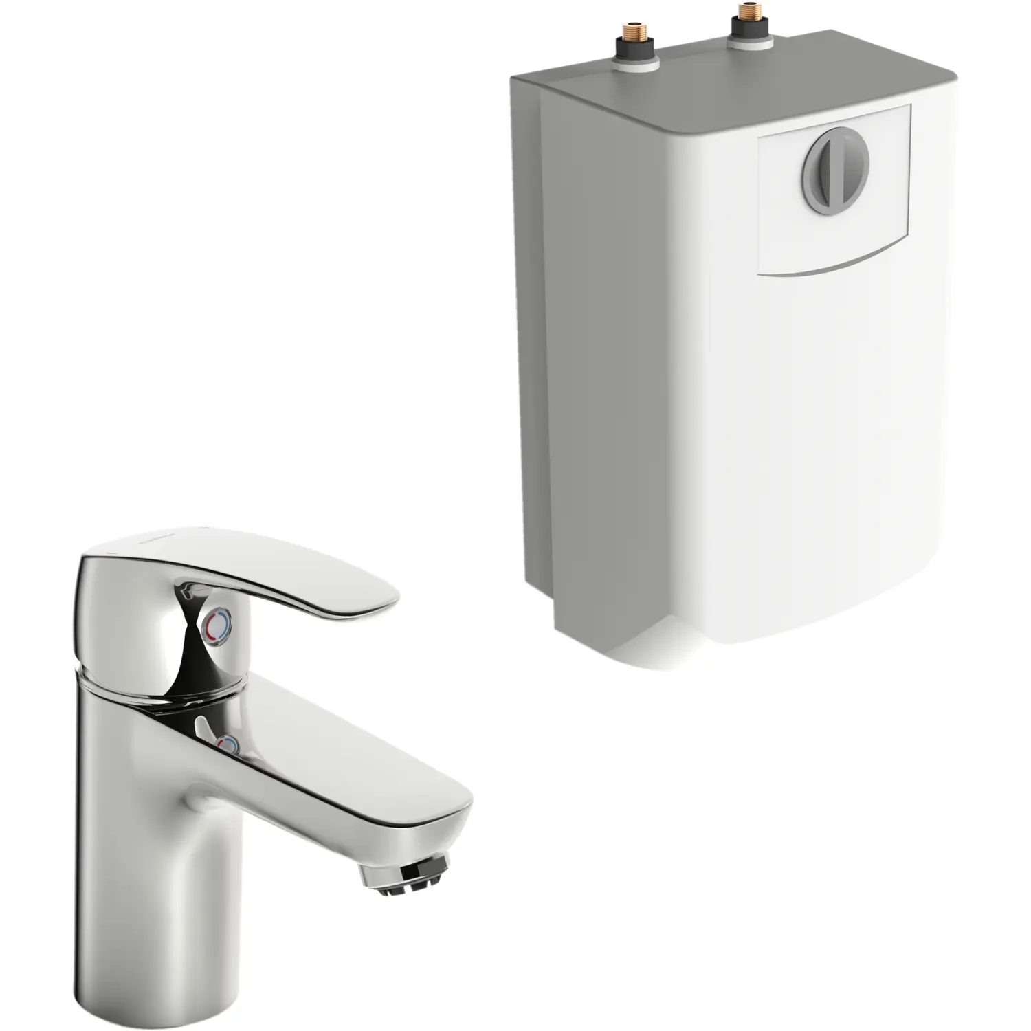 Hansa Waschtisch-Einhandmischer Hansapinto Niederdruck 4534 verchromt 45341183