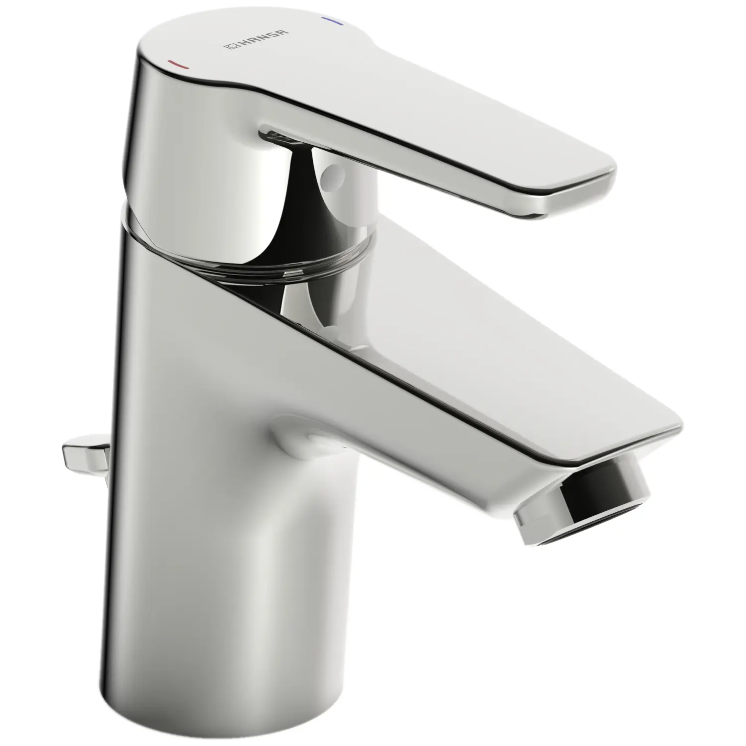Hansa Waschtisch-Einhandmischer Hansapolo 5140 verchromt 51402293