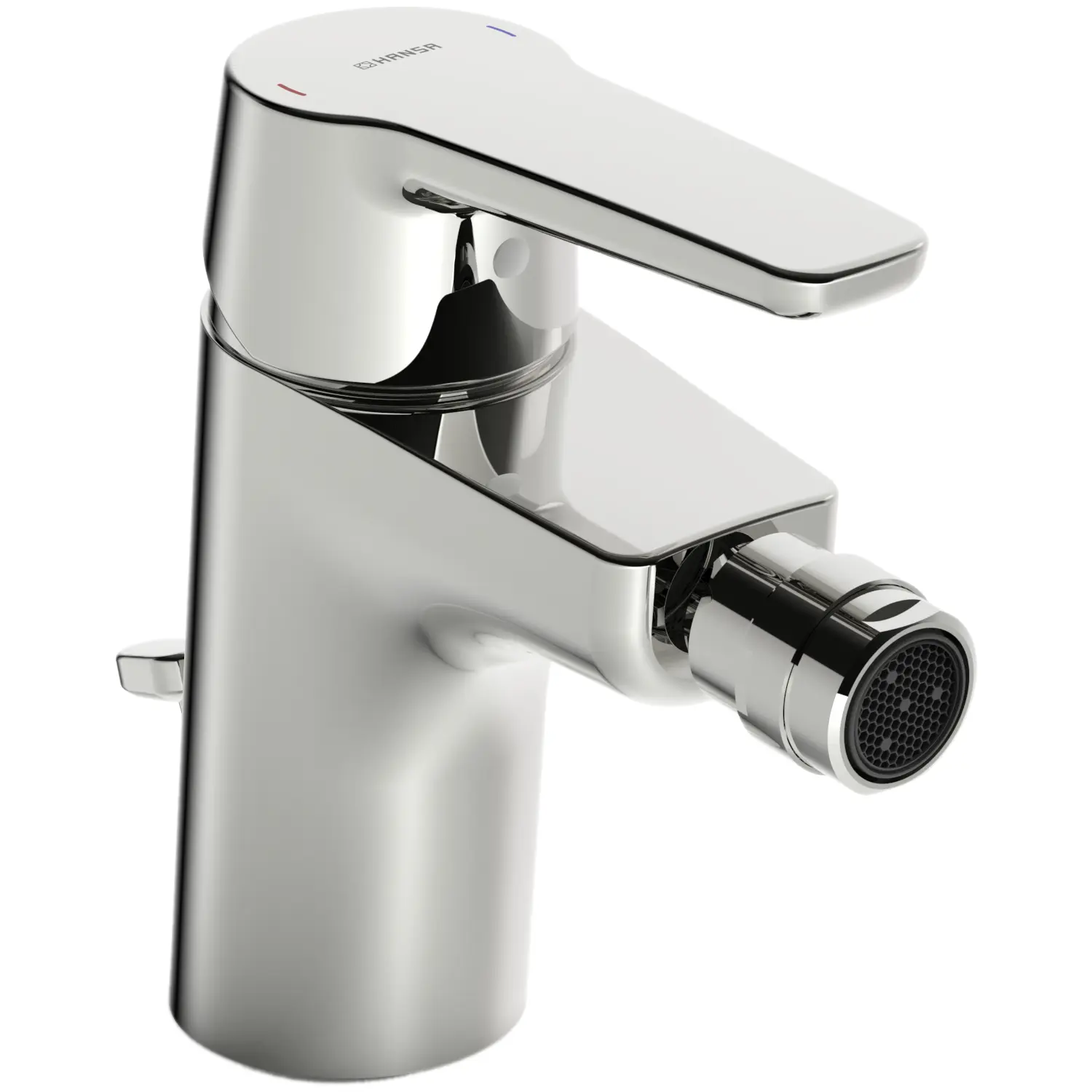 Hansa Einhand-Einlochbatterie für Sitzwaschbecken Hansapolo 5143 chrom 51433293