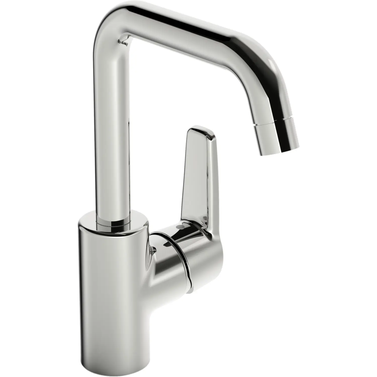 Hansa Waschtisch-Einhandmischer Hansapolo 5154 seitlich bedient, verchromt 51542293