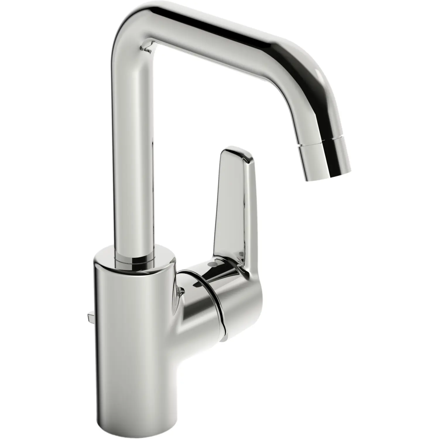 Hansa Waschtisch-Einhandmischer Hansapolo 5155 seitlich bedient, verchromt 51552293