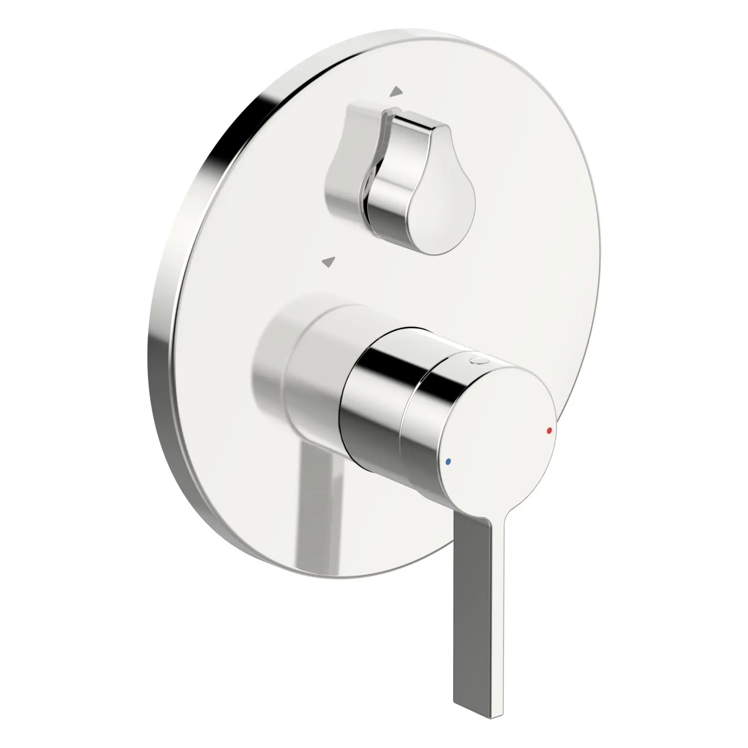 Hansa Funkt.-Einheit m. Dekorset Einhand- Wa-Batterie Hansaloft 8772 chrom 87723003