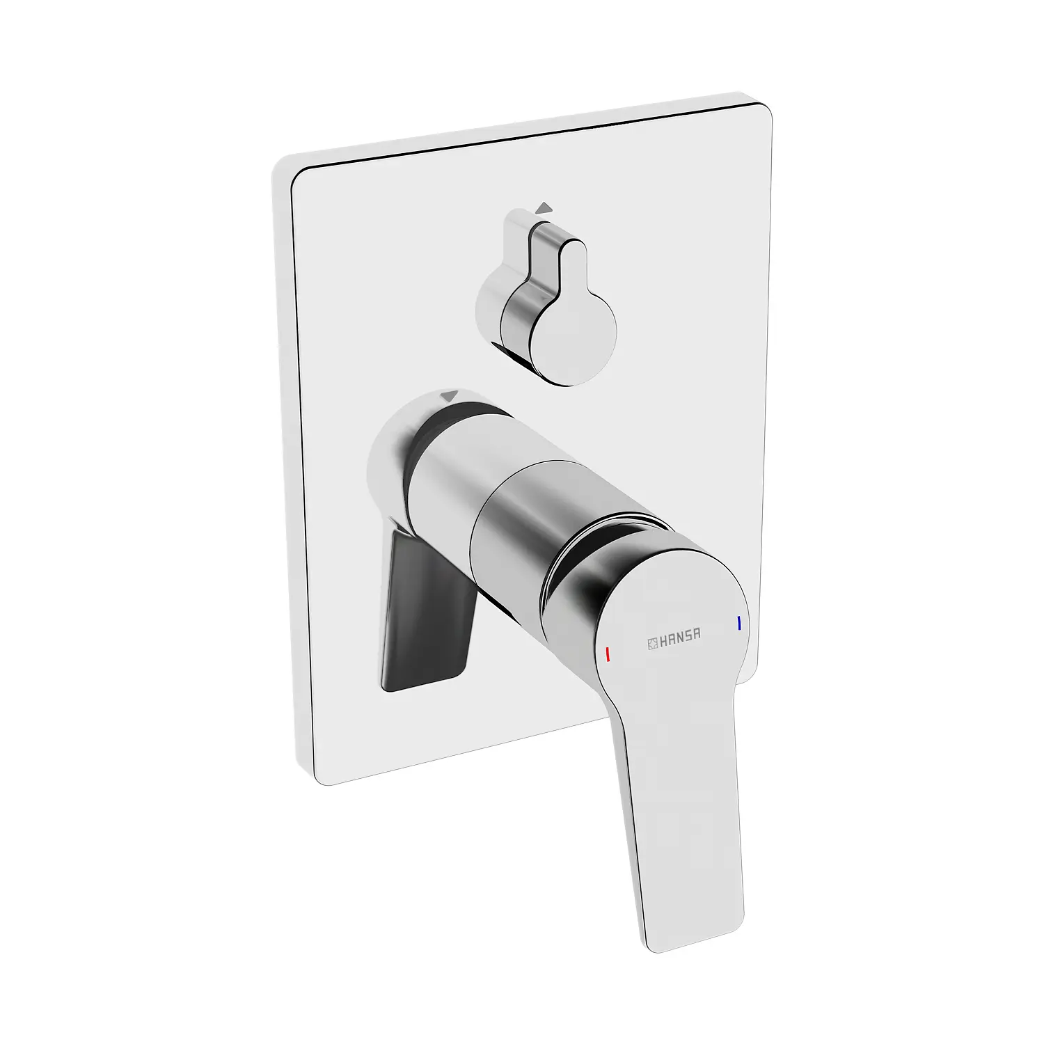 Hansa Funktionseinheit m. Dekorset Einhand- Wannen-Batt. Hansatwist 8984, verchr. 89843083