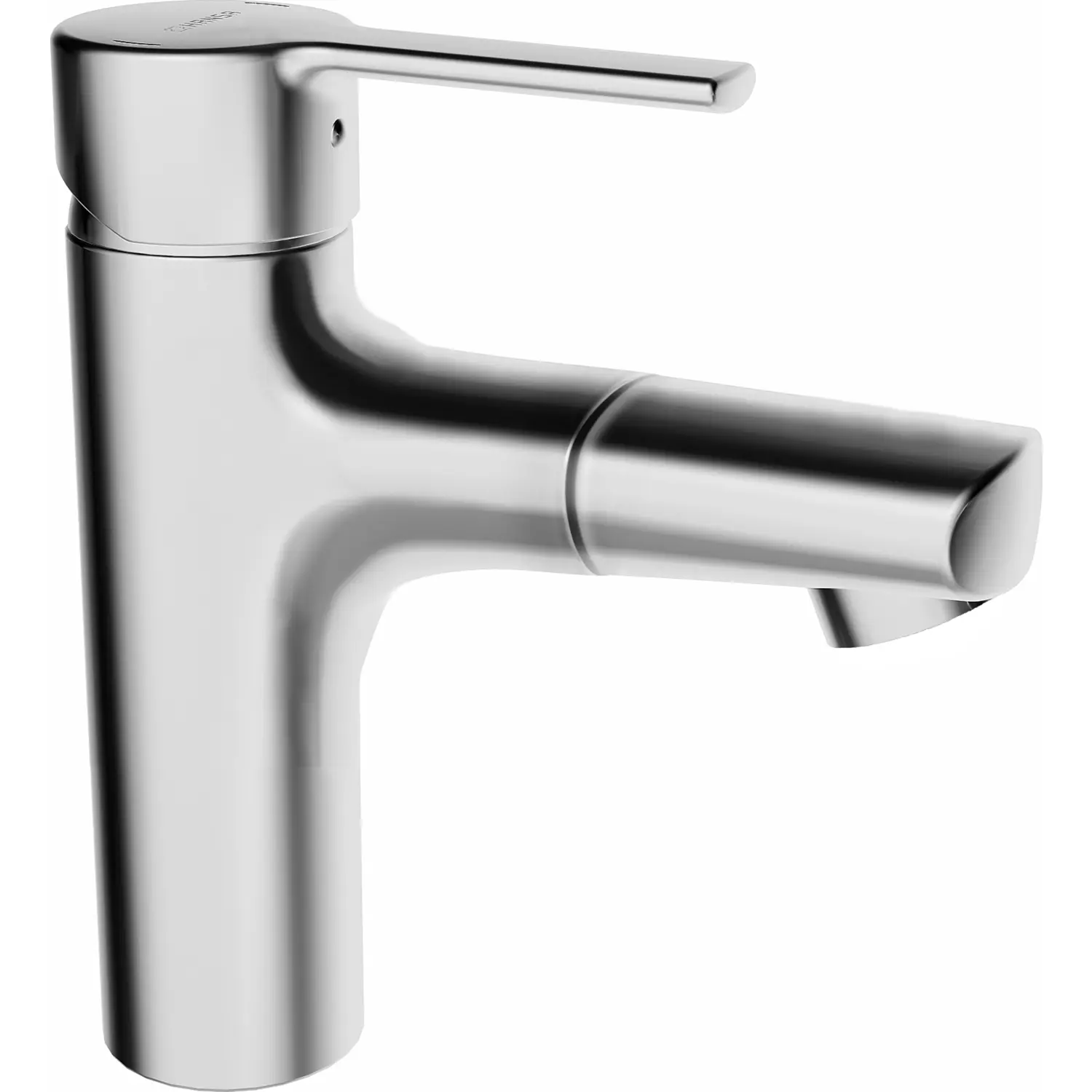 Hansa  One-hole single-Lever basin mixer Hansa ronda with Shower chrome 03012173