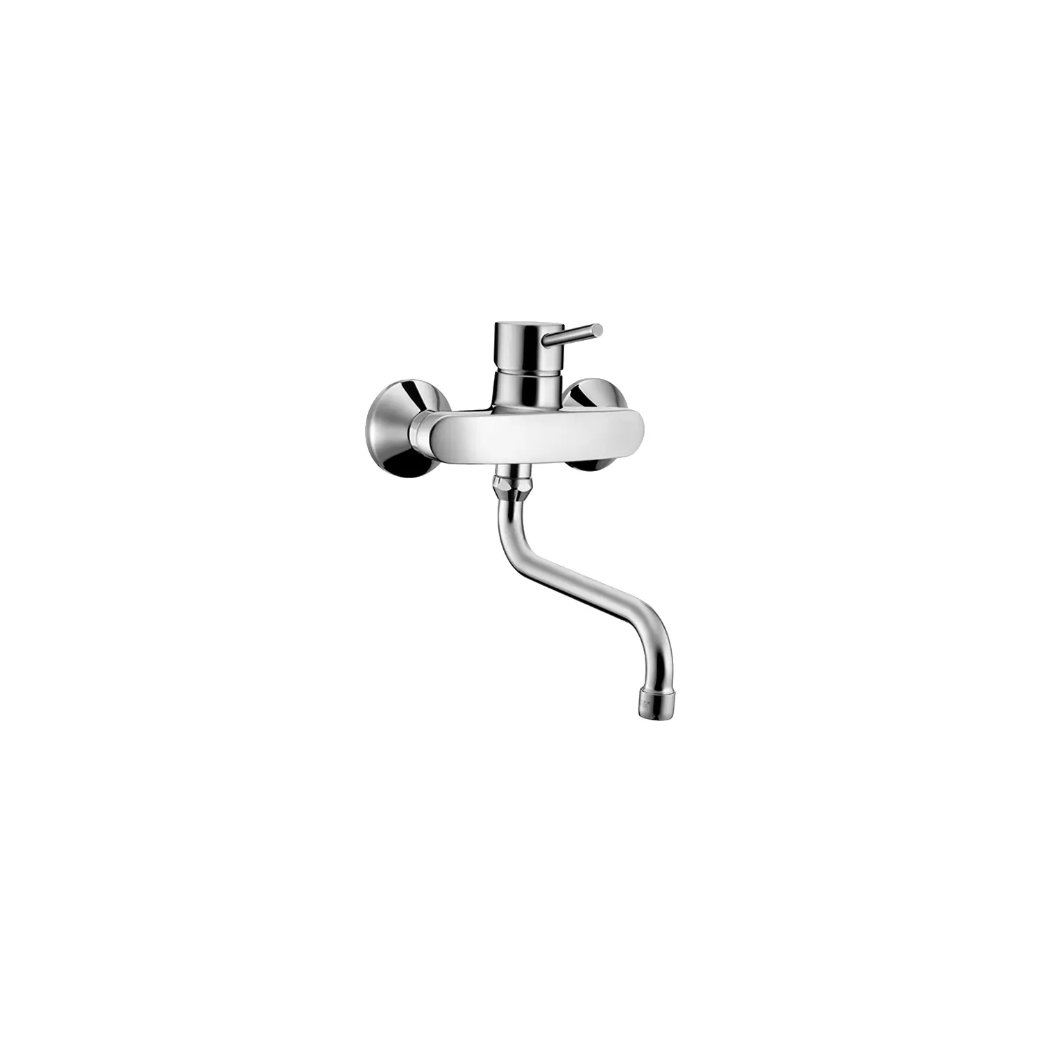 Hansa Spueltisch Einhand Wandbatterie Hansavantis Style chrom 52532107