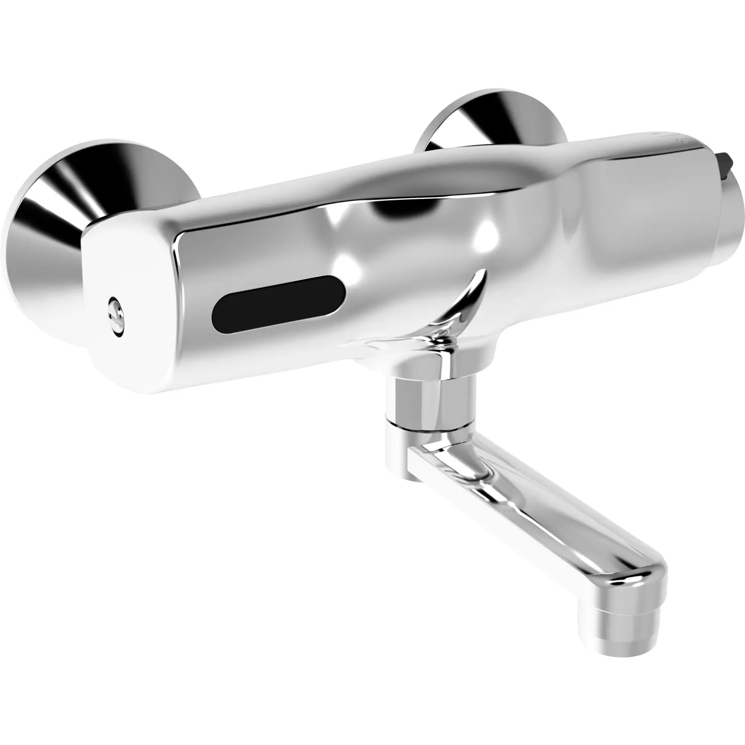 Hansa  Basin-Electronic-wall mixer  Hansa concerto 6446, Batterie, chrome-plated 64462201