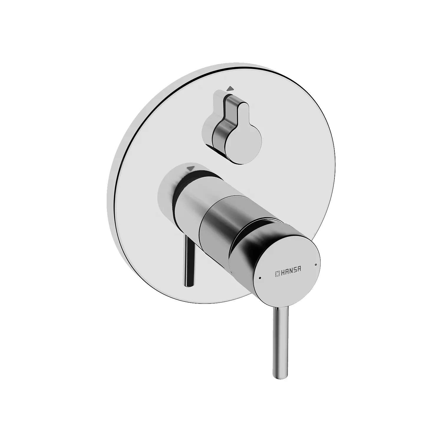 Hansa  Function unit with Decor set Single-Lever bath mixer Hansa vantis Style 8260 chrome 82609077