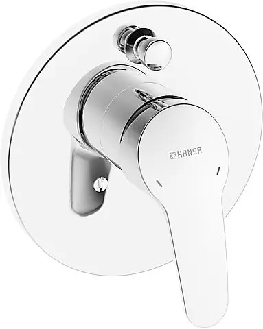 Hansa Funktionseinheit m. Dekorset Einhand- Wannen-Batterie Hansamix 4184 chrom 41849083 1x lieferbar