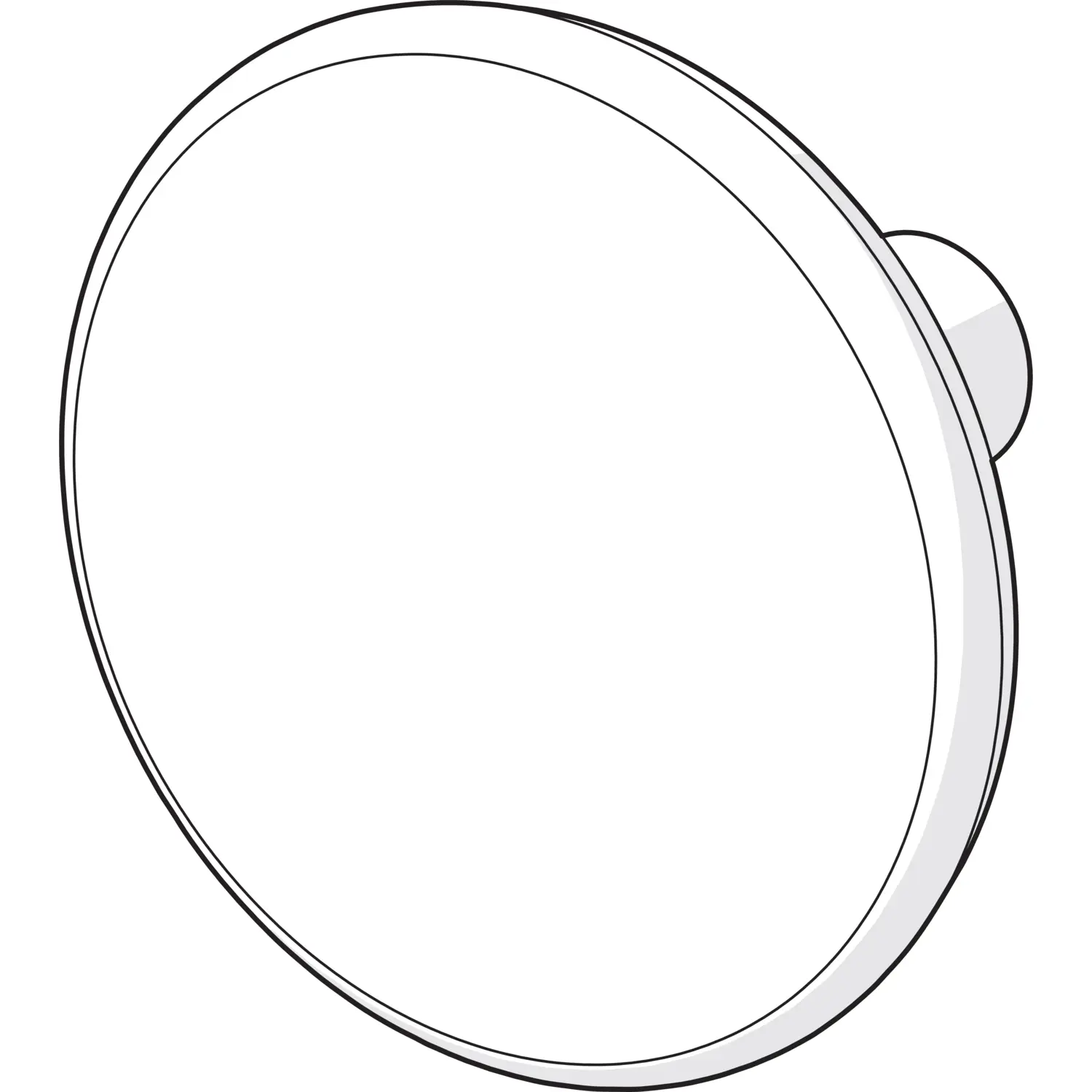 Hansa Zugknopf chrom 59904828