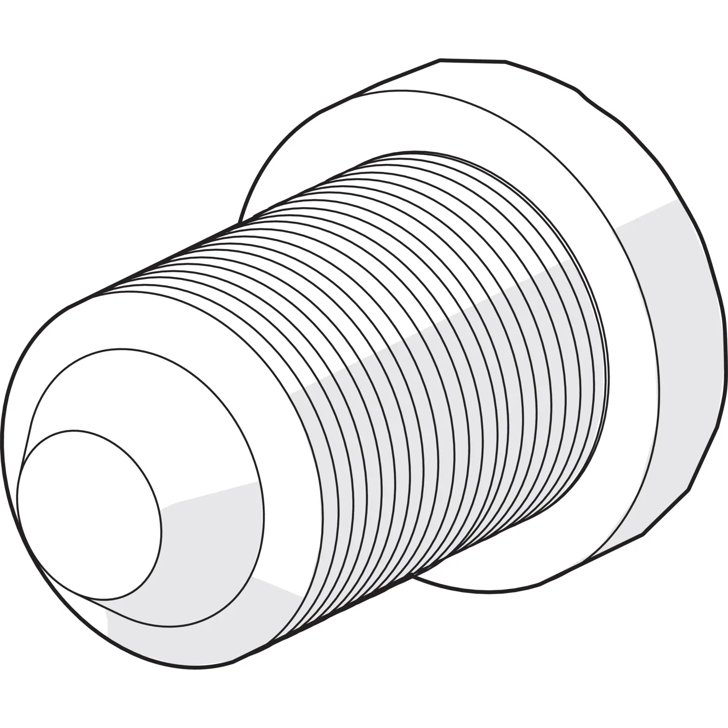 Hansa Anschlagschraube M6 x 10, sw 2,5 59911435 59911435