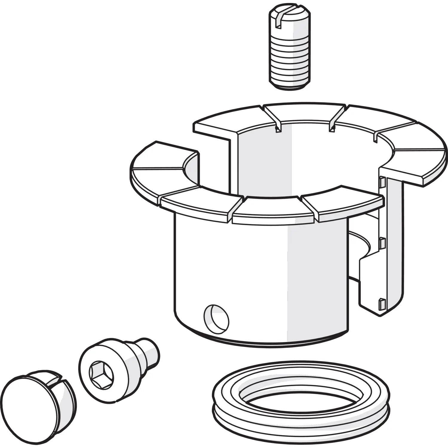 Hansa Dichtungssatz Designo 59911884