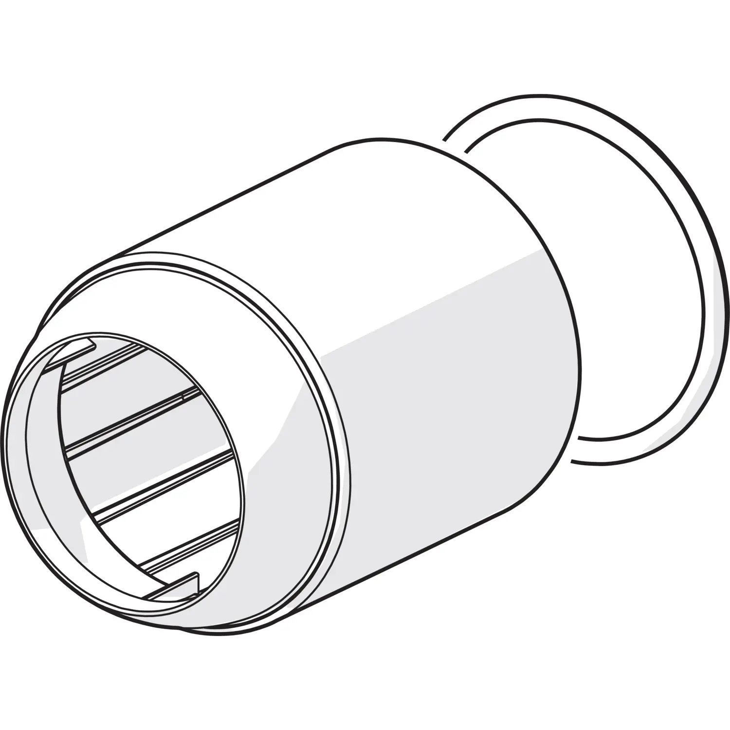 Hansa Abdeckkappe komplett chrom 59912511