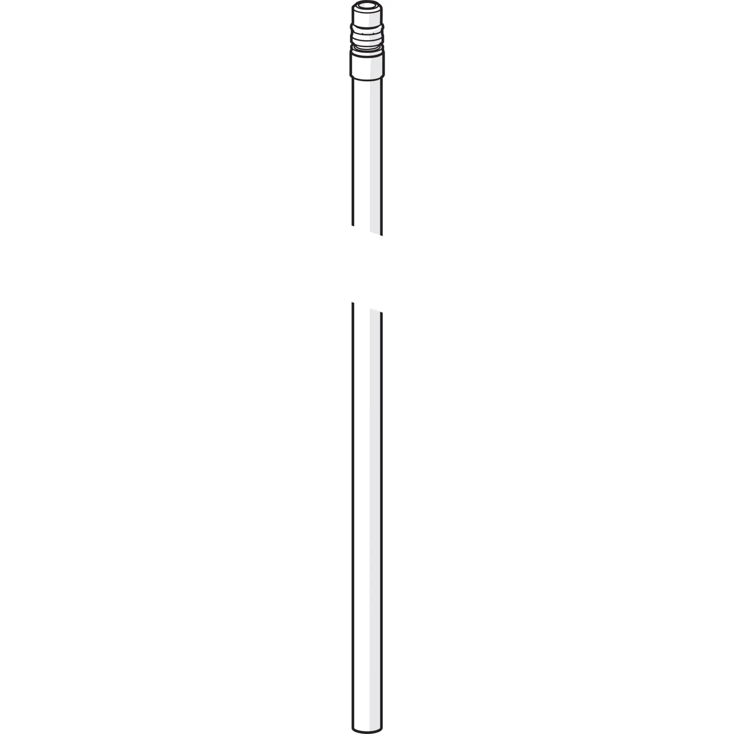 Hansa  Connection  pipe M10x1 420 mm chrome 59912550