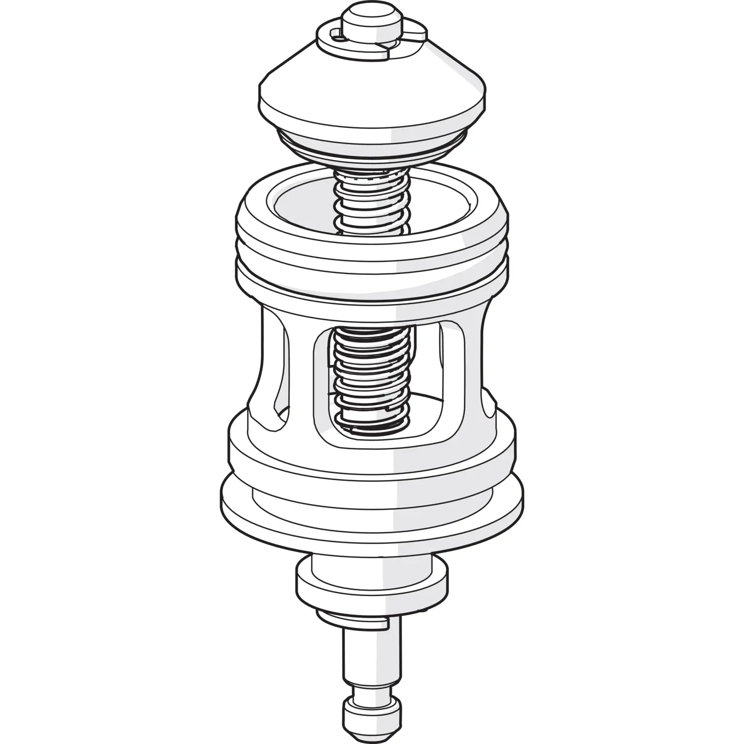 Hansa  diverter complete Varox softpush 59912985