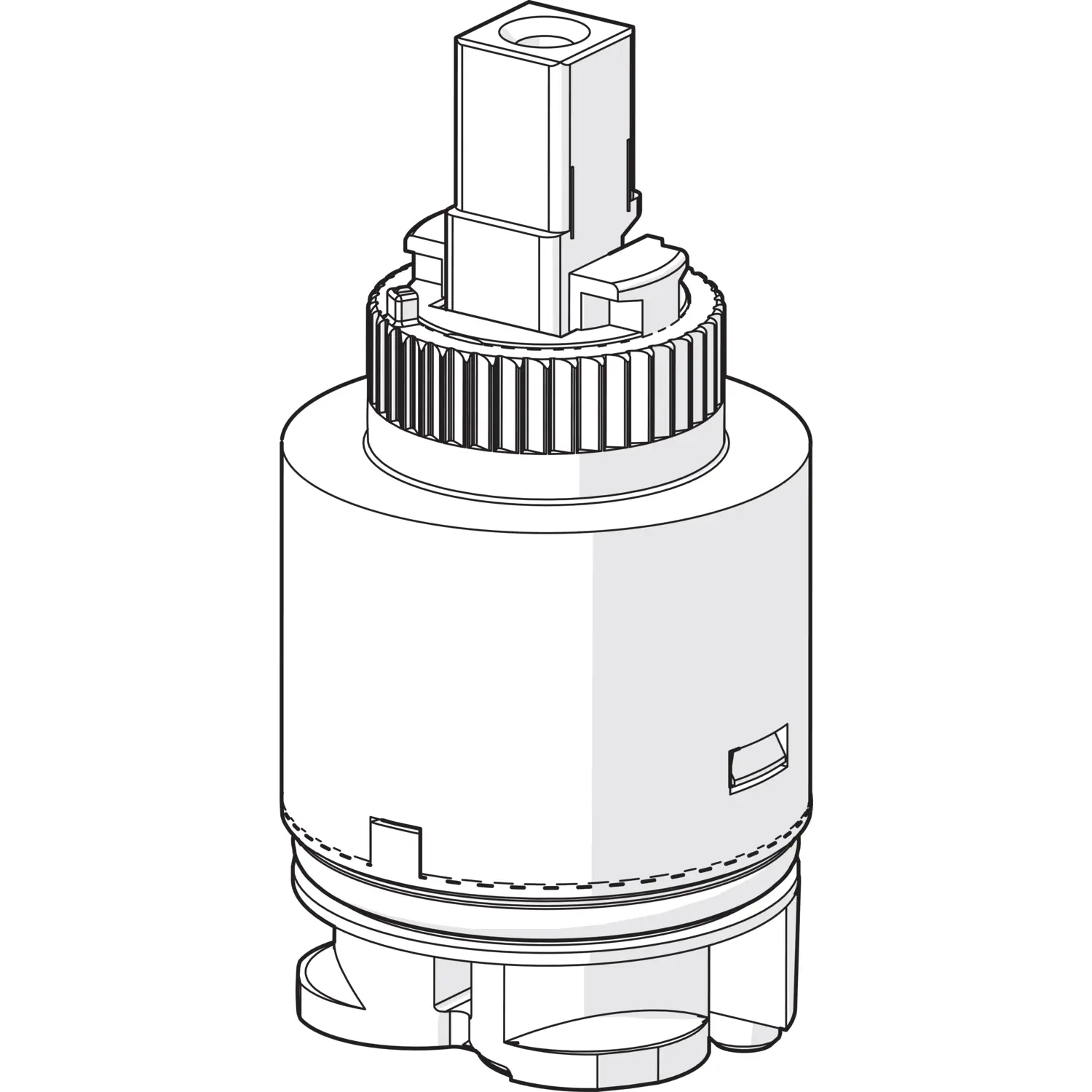Hansa  Control cartridge Classic with without Eco 59913075
