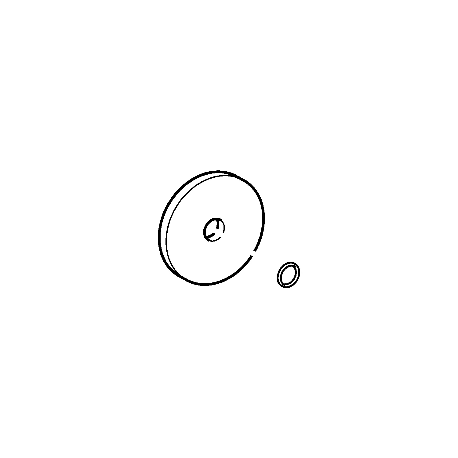 Hansa Rosette komplett d: 75 mm chrom 59913239