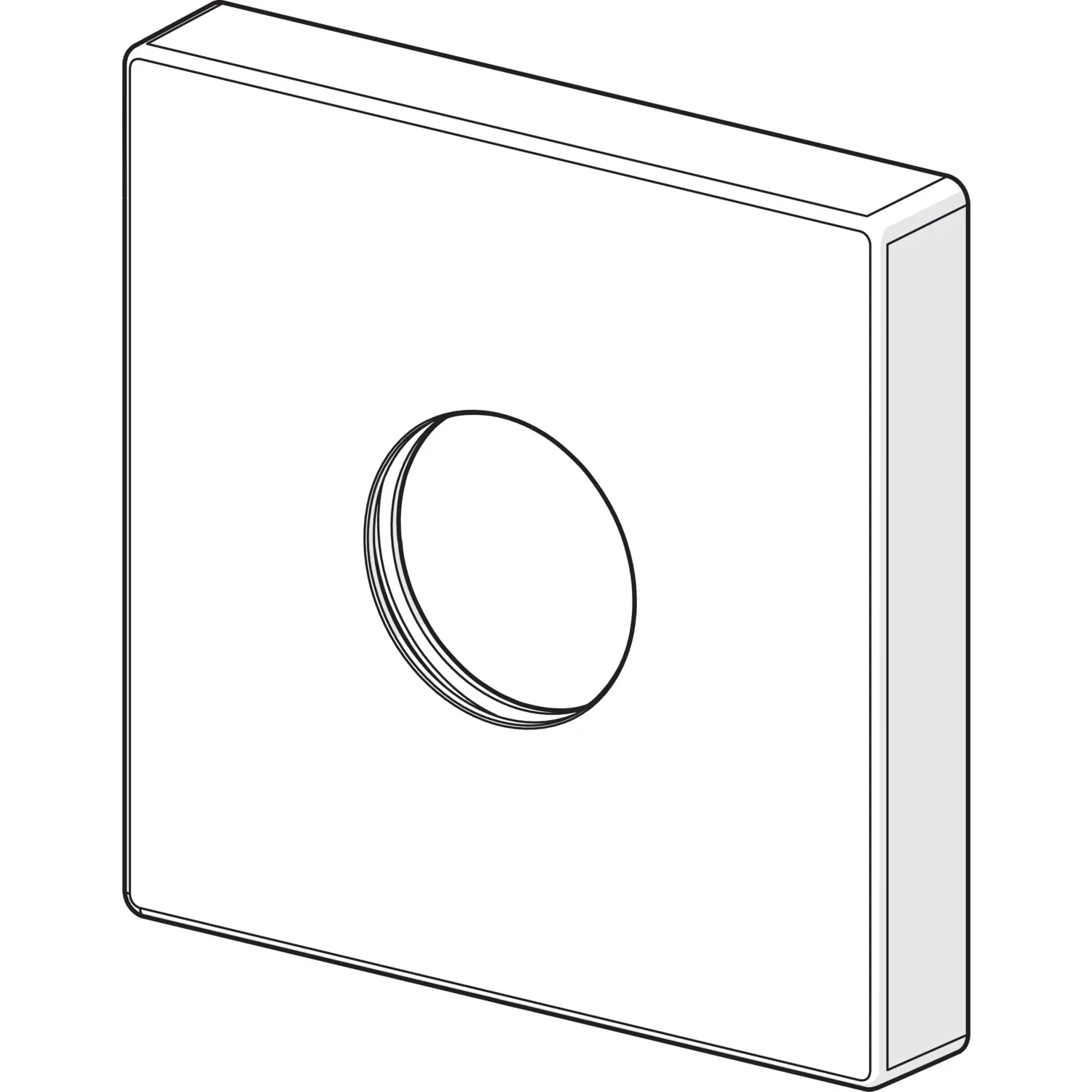 Hansa Rosette 75 x 75 komplett 59913326