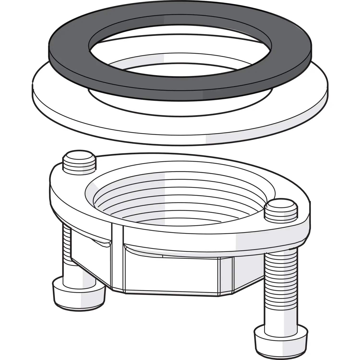 Hansa Befestigungsset zu 5169 Designo 59913371