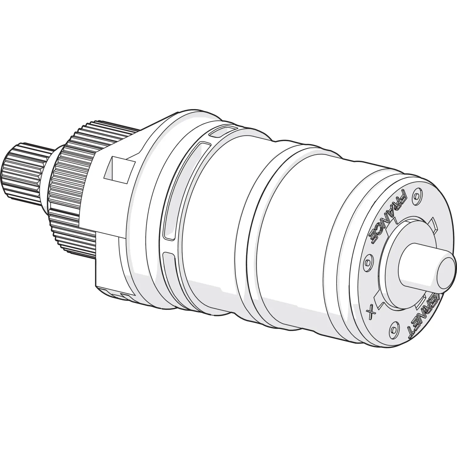 Hansa Thermostat Regelteil 3.3 59913871
