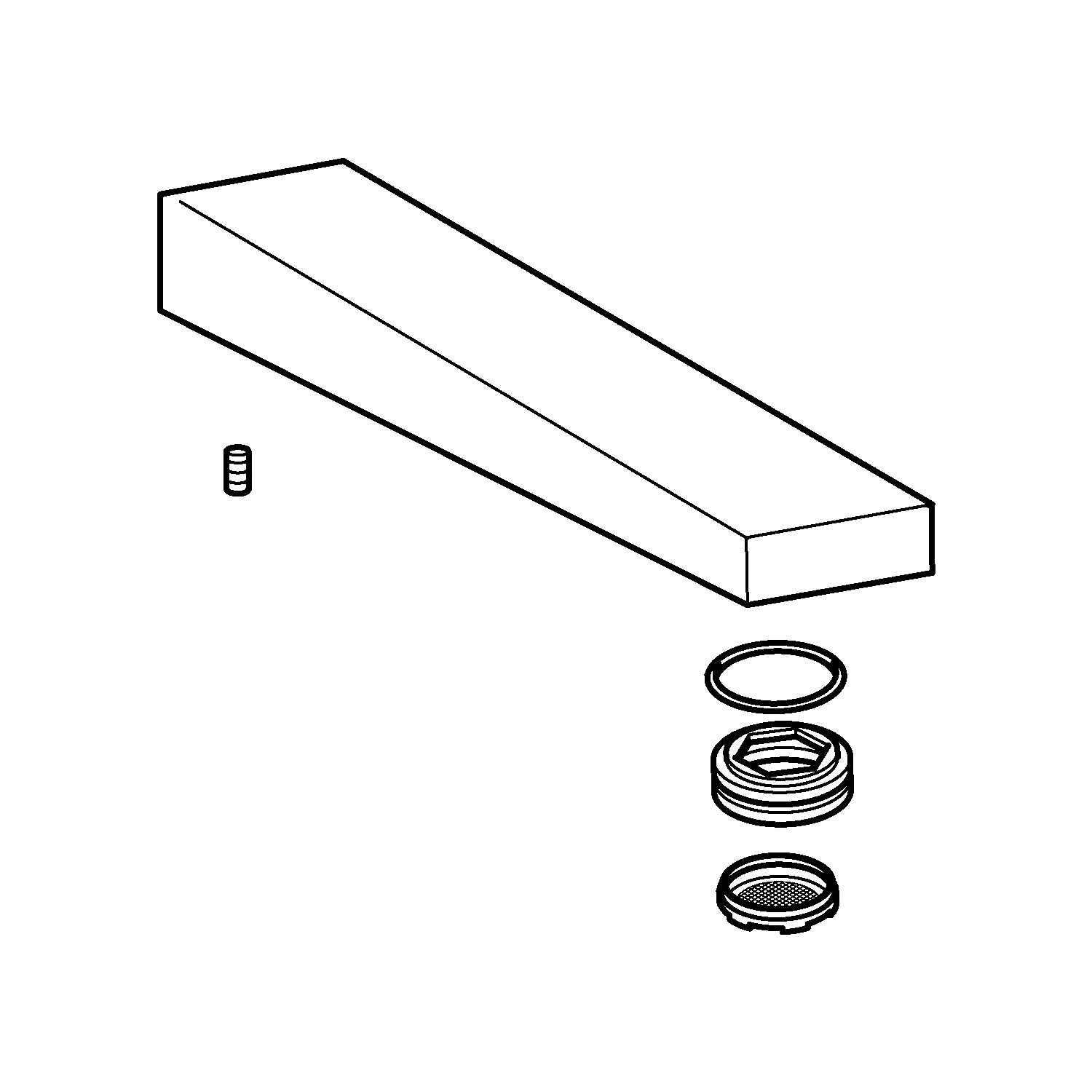 Hansa  Spout complete 59914021