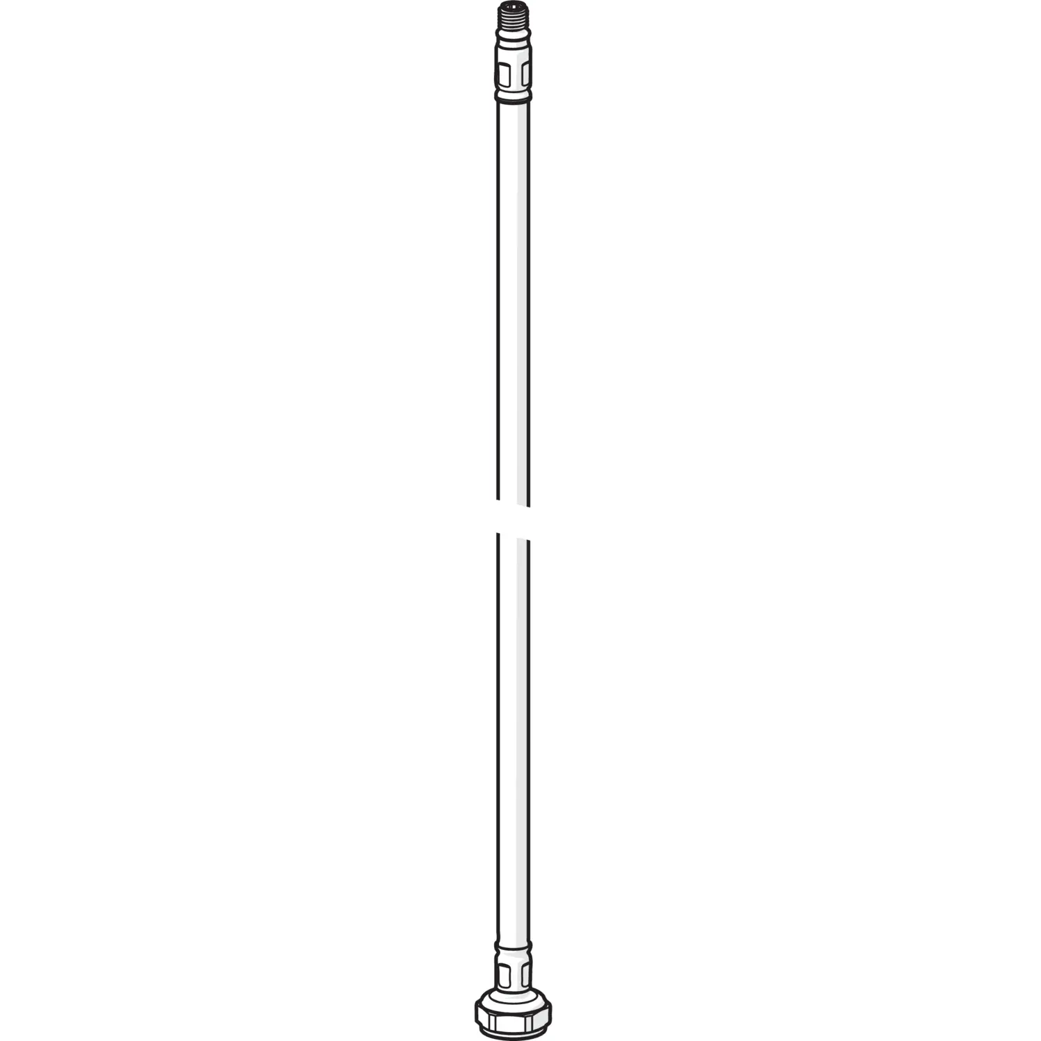Hansa Druckschlauch M8x1 - G3/8, 650 mm 59914036