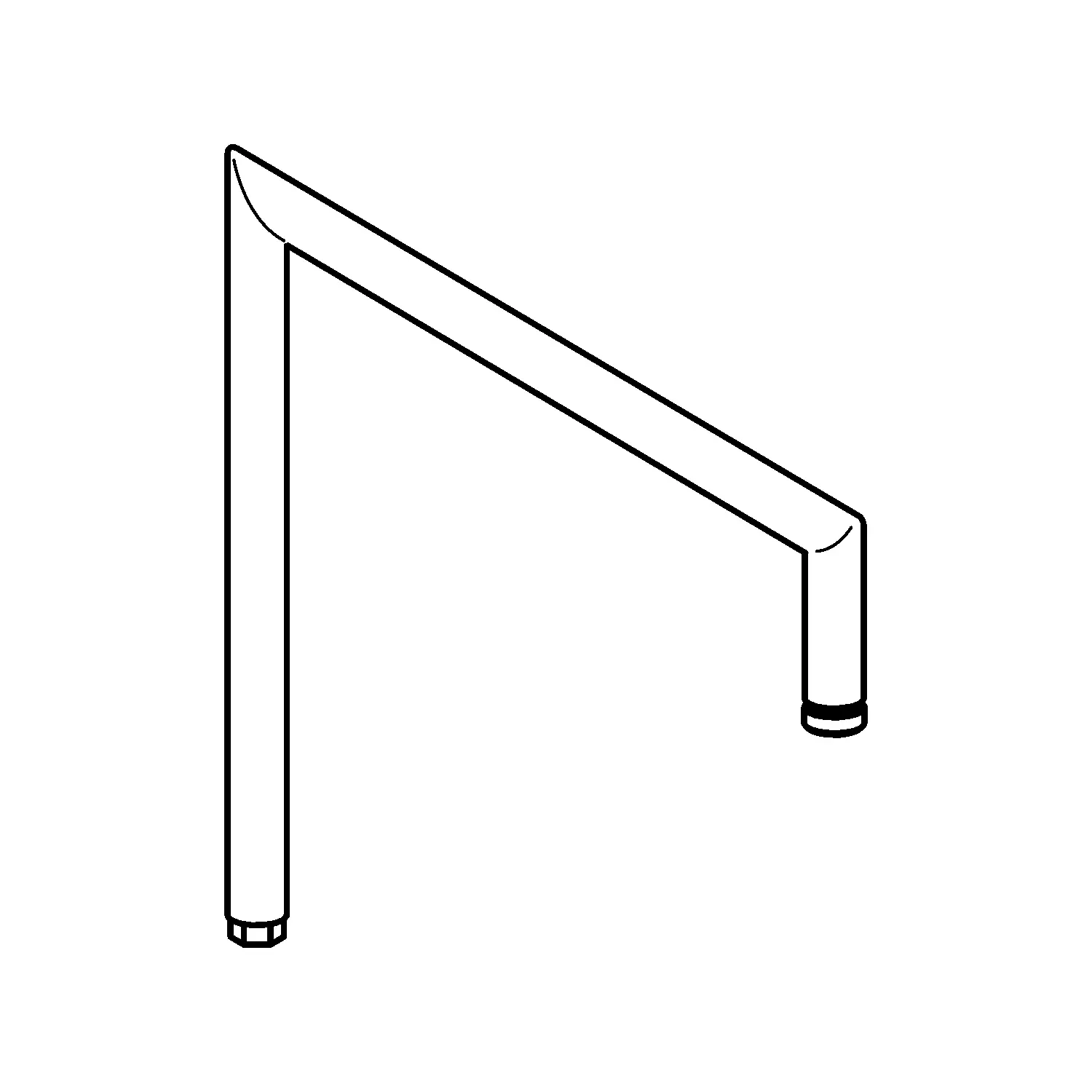 Hansa  Shower arm Corner ig 59914045