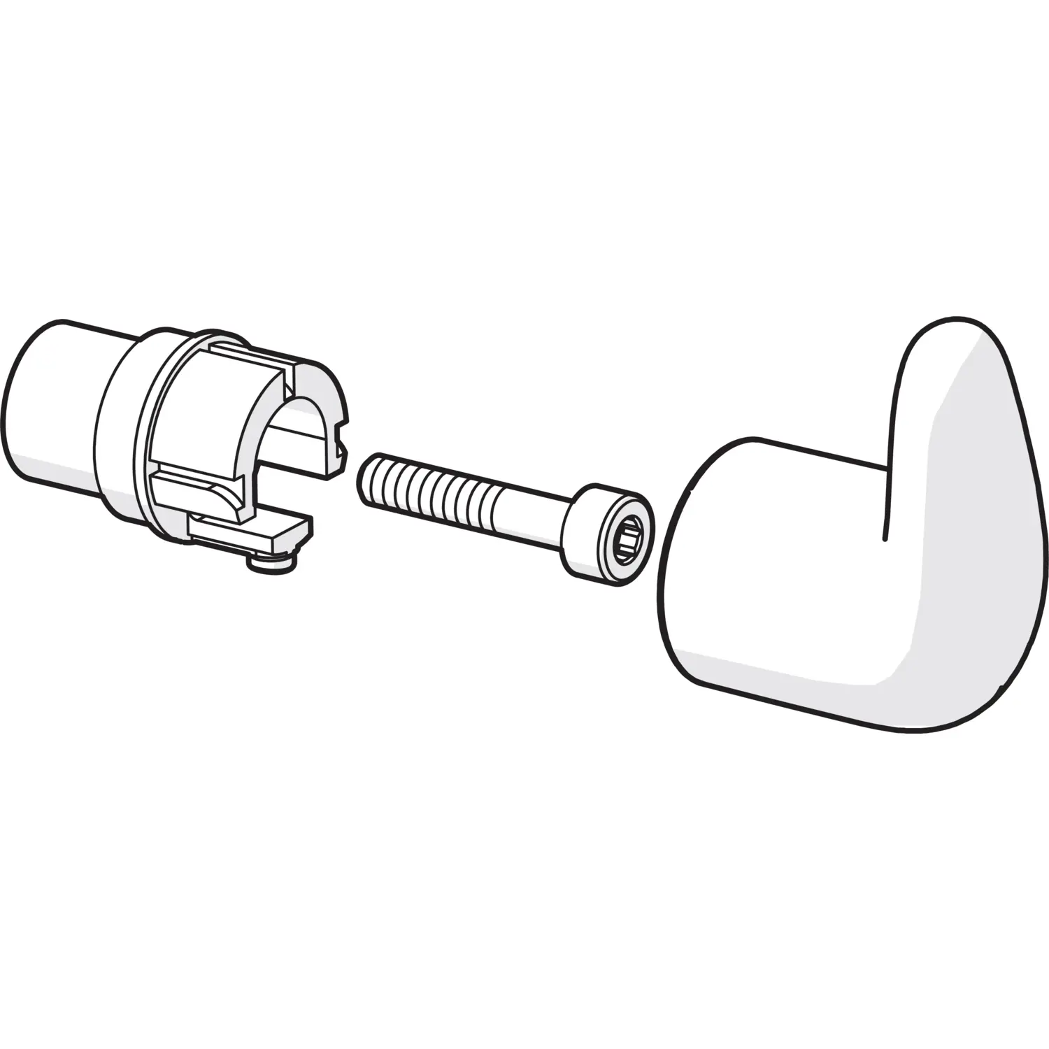 Hansa  Temperature control Handle Concerto 59914100