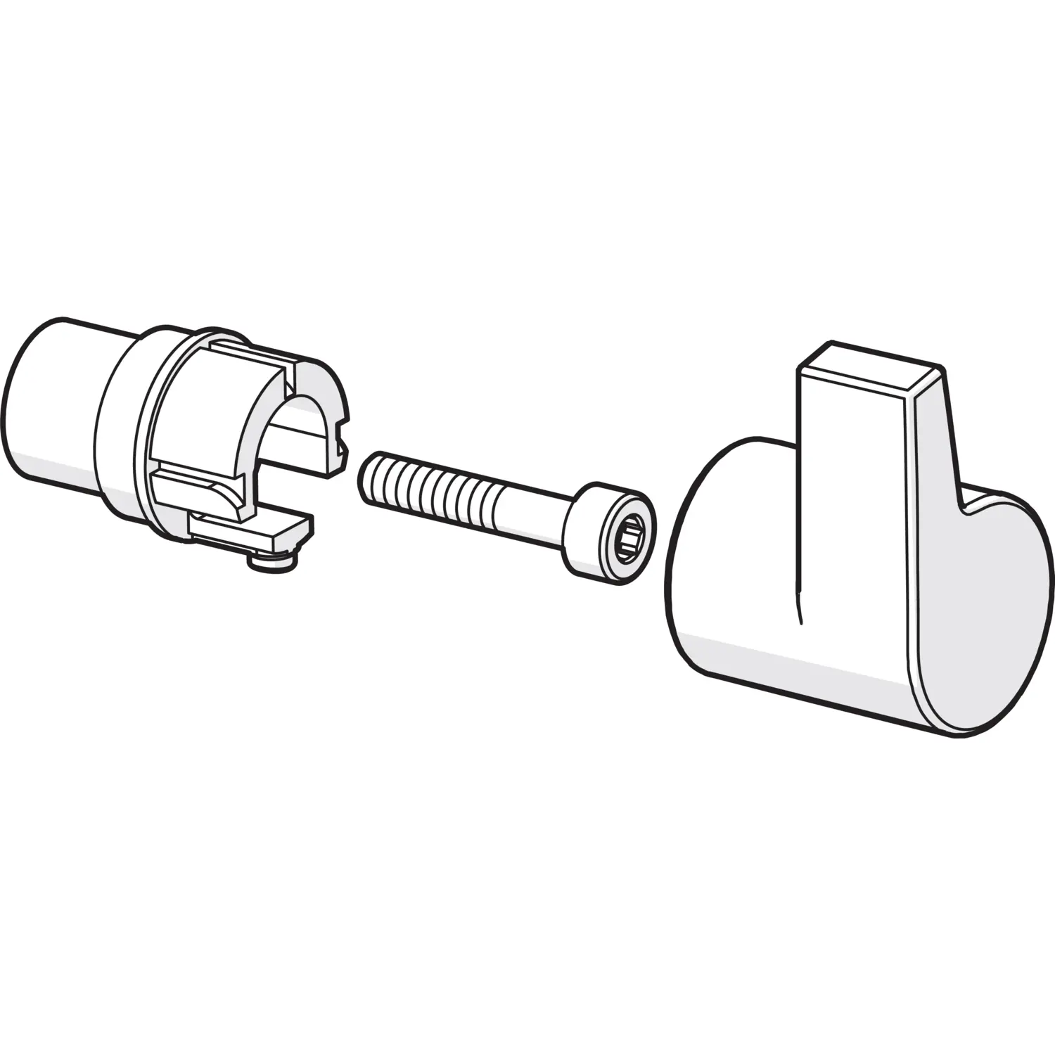 Hansa  Temperature control Handle Loft/Stela  59914189