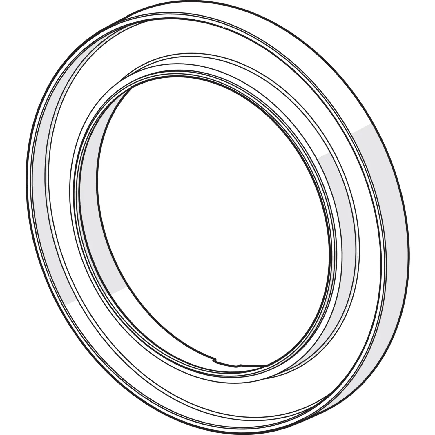 Hansa  RosettenExtension 15 mm, diameter 170 mm  59914191
