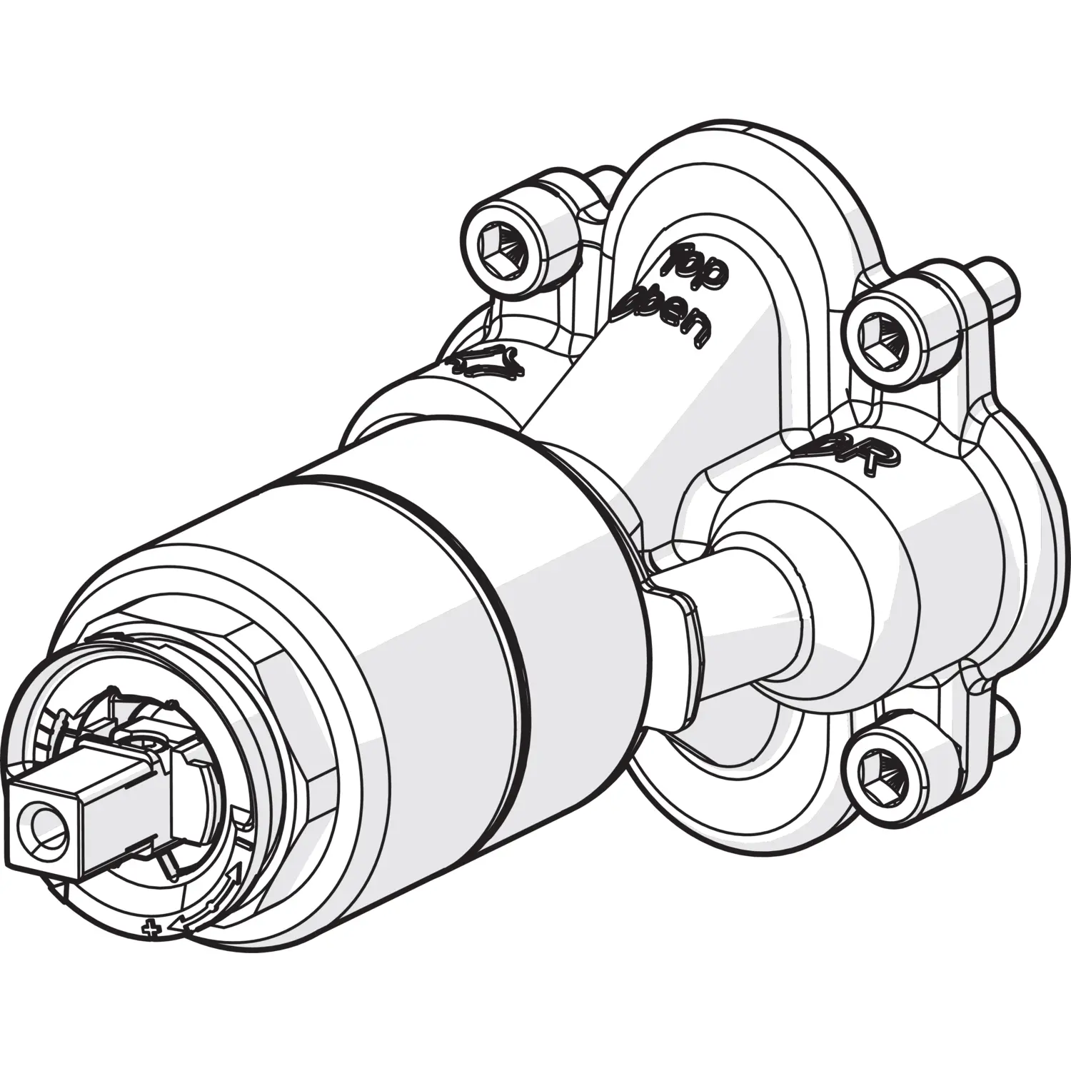 Hansa Funktionseinheit 3.5 Brause 59914303 59914303