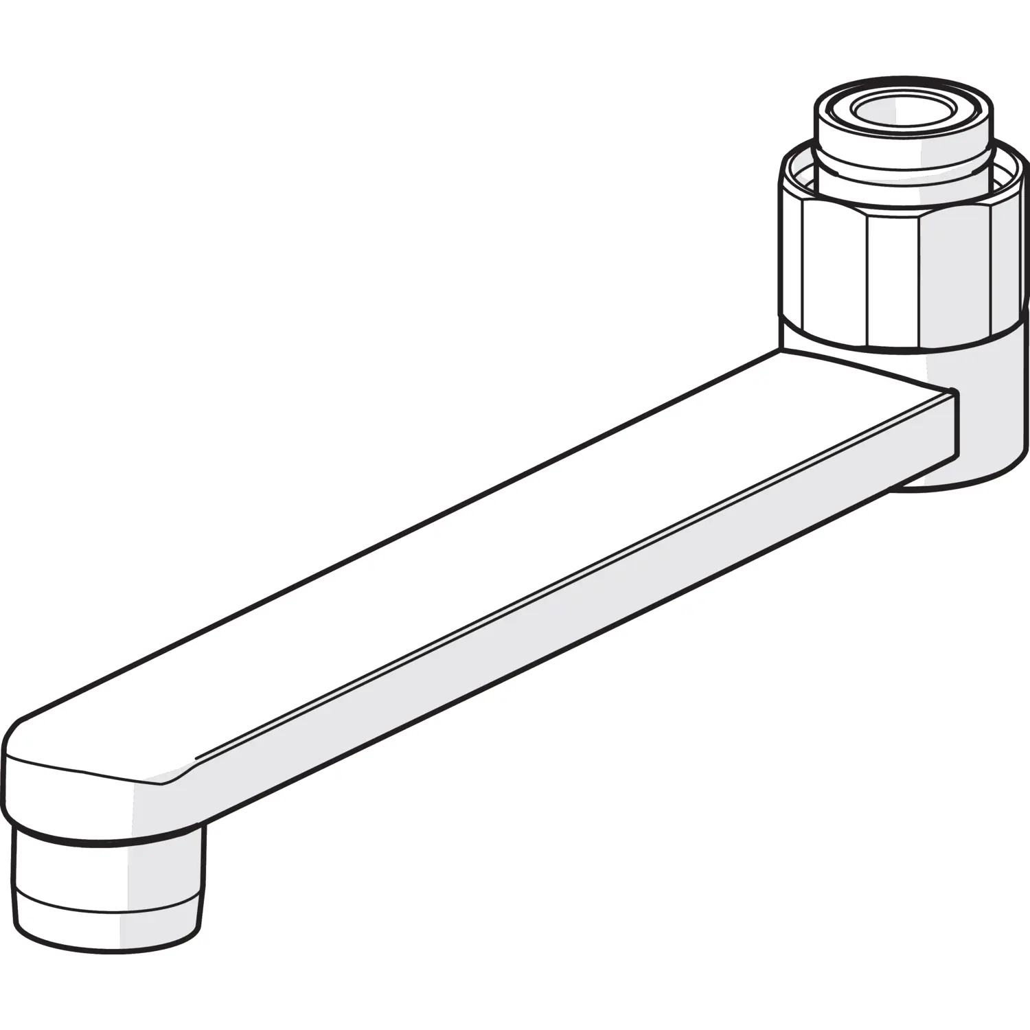 Hansa Auslauf L=150 mm 59914470 59914470