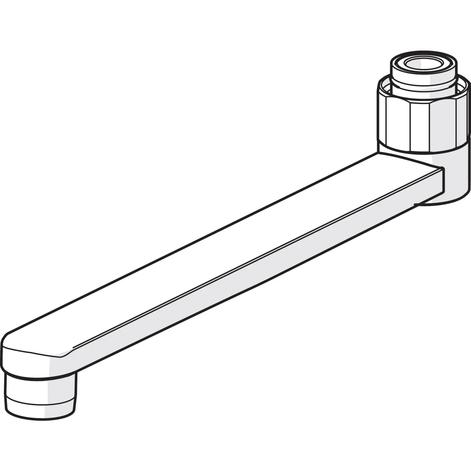 Hansa Auslauf L=200 mm 59914471 59914471