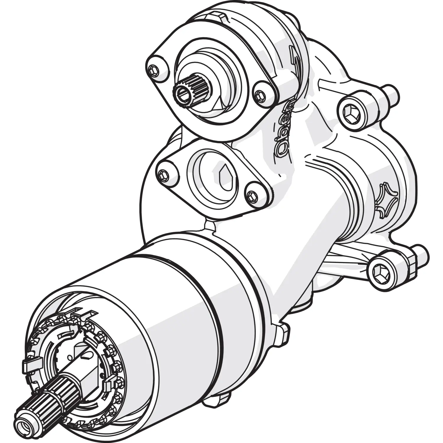 Hansa Funktionseinheit 4.0 Wanne-Brause mit Sicherungskombination 59914515