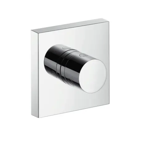 Hansgrohe Vierwegeumstellung Unterputz Axor Starck Trio Quattro F-Set eckig chrom 10932000