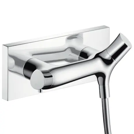 Hansgrohe Thermostat Axor Starck Organic Brause Aufputz DN15 weiss chrom 12602000