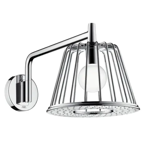 Hansgrohe Kopfbrause Axor Nendo mit Brausearm chrom 26031000