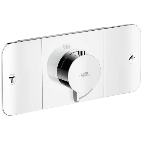 Hansgrohe Thermostat UP Axor ONE Fertigset 2 Verbraucher chrom 45712000