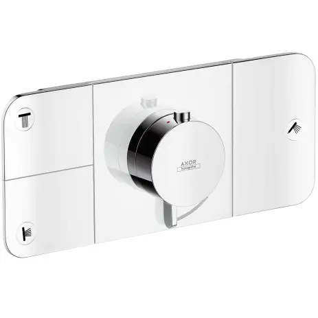 Hansgrohe Thermostat UP Axor ONE Fertigset 3 Verbraucher chrom 45713000