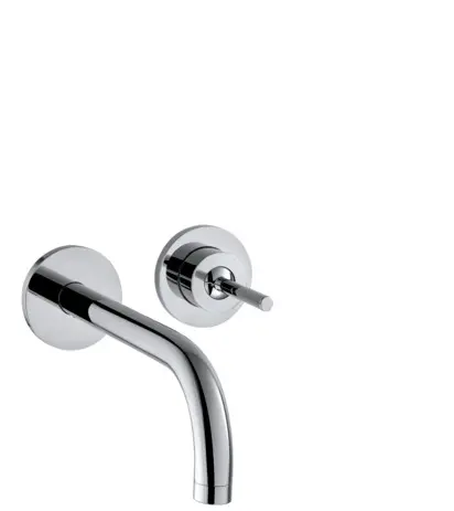 Hansgrohe Waschtischmischer Unterputz Axor Uno chrom mit Auslauf 160mm 38113000