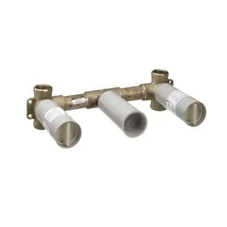 Hansgrohe 3-Loch Waschtischarmatur Axor Grundkoerper Wandversion 10303180