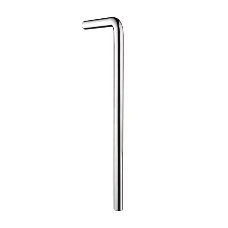 Hansgrohe Winkelrohr 90 ohne Bord MS DN32 220x680 chrom 53646000