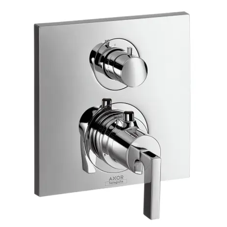 Hansgrohe Thermostat UP Axor Citterio F-Set chrom m.Absperr-u.Umstellvtl. Hebelgriff 39720000