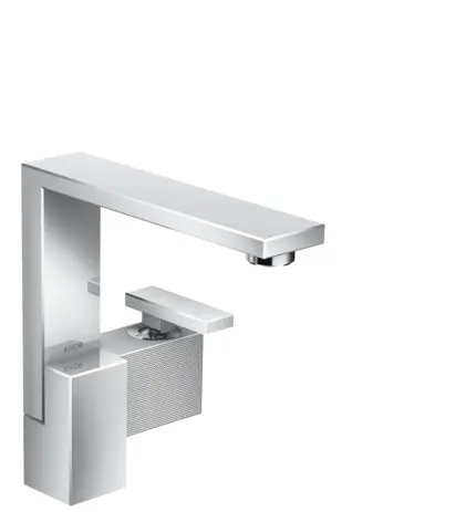 Hansgrohe Waschtischmischer 190 Axor Edge Diamantschliff chrom 46021000